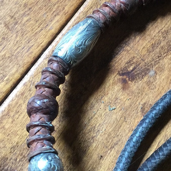 Vintage western Rommel romal reins western riding reining horsemanship AQHA ARAB - Picture 12 of 14